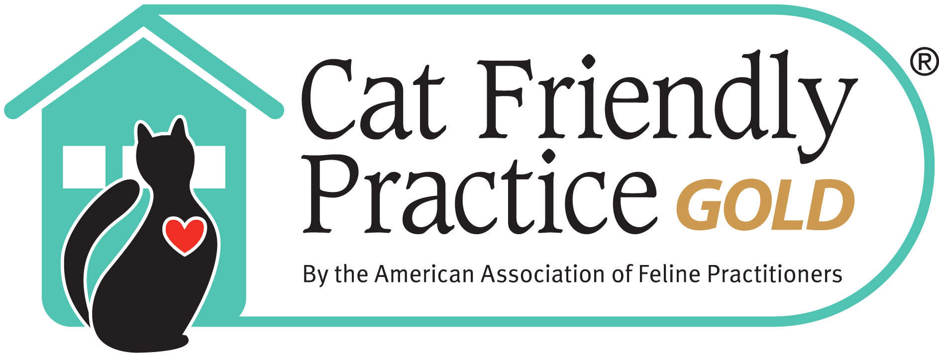 Logo For Cat Friendly Practice Gold