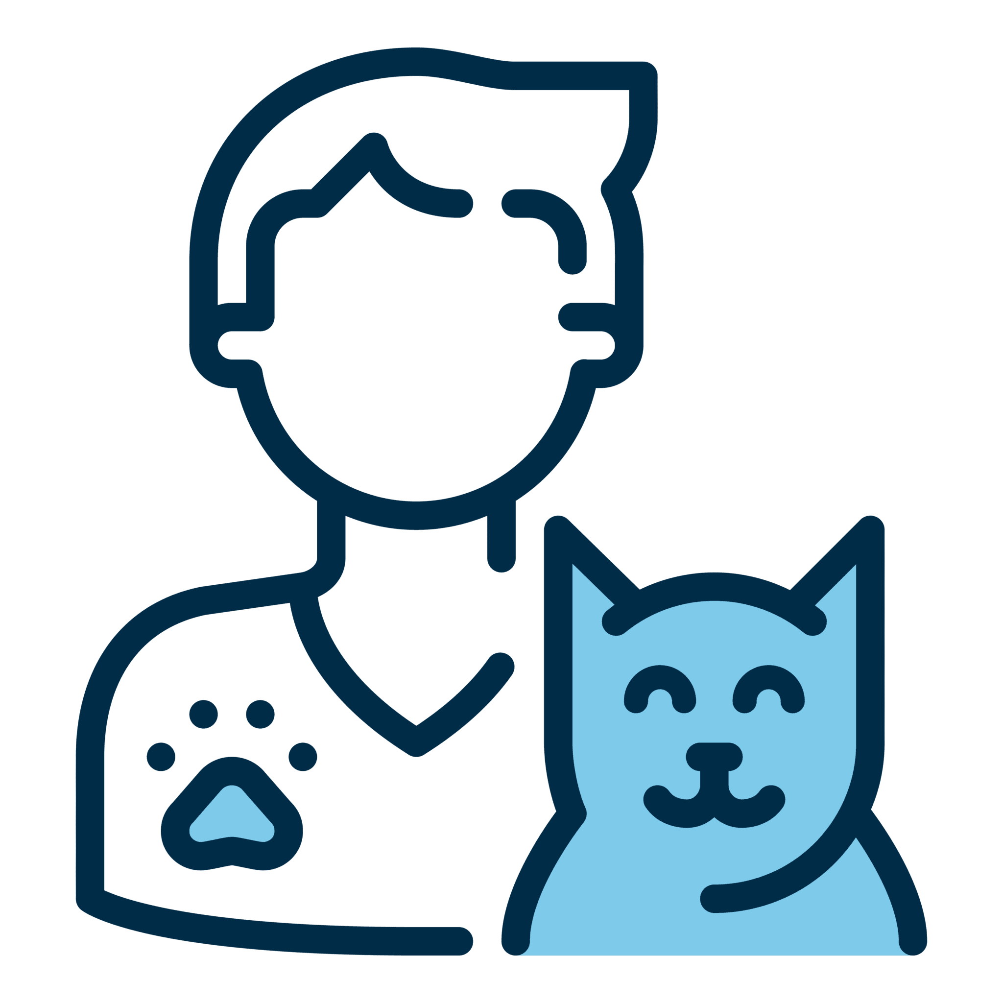 Vet And Cat Icon